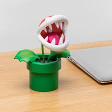 Mini Piranha-plante Lampe Med Bevægelige Led - Geekd.dk