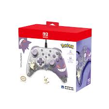 Hori Horipad Controller Til Switch 2 (gengar & Mimikyu)  -  Lilla - Geekd.dk
