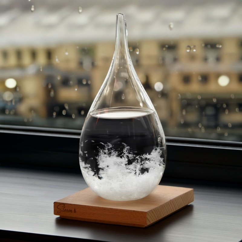 Storm  Glass Large -  Din  Vejrstation