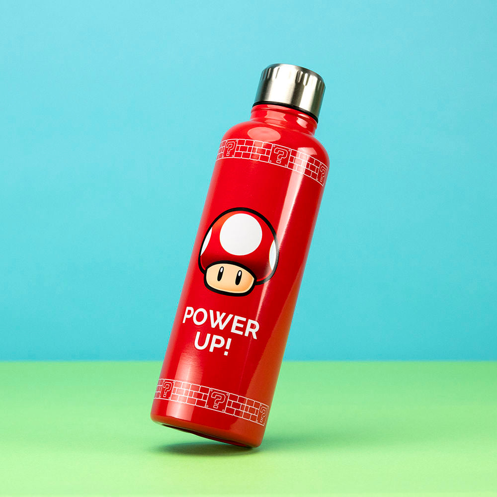 Super Mario Power Up Vand Flaske Drikkedunk - Geekd.dk