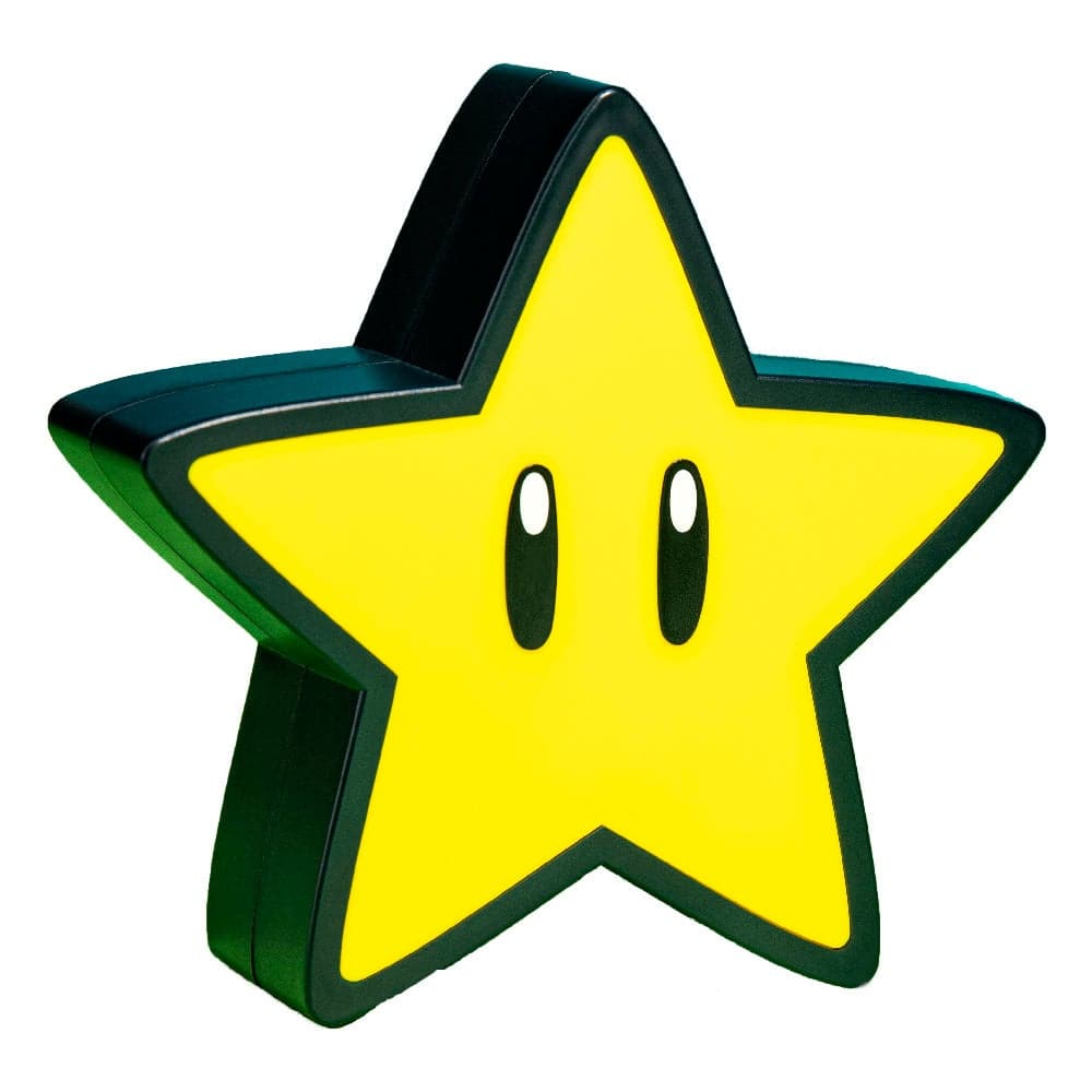 Super Mario Stjerne Lampe Med Lyd - Geekd.dk