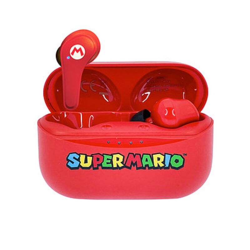 Super Mario Red Tws Earpods Headset - Geekd.dk