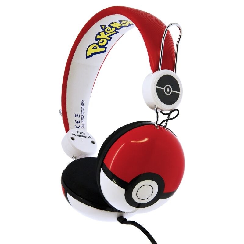 Poké Ball Tween Dome Hovedtelefoner Rød/hvid Headset - Geekd.dk