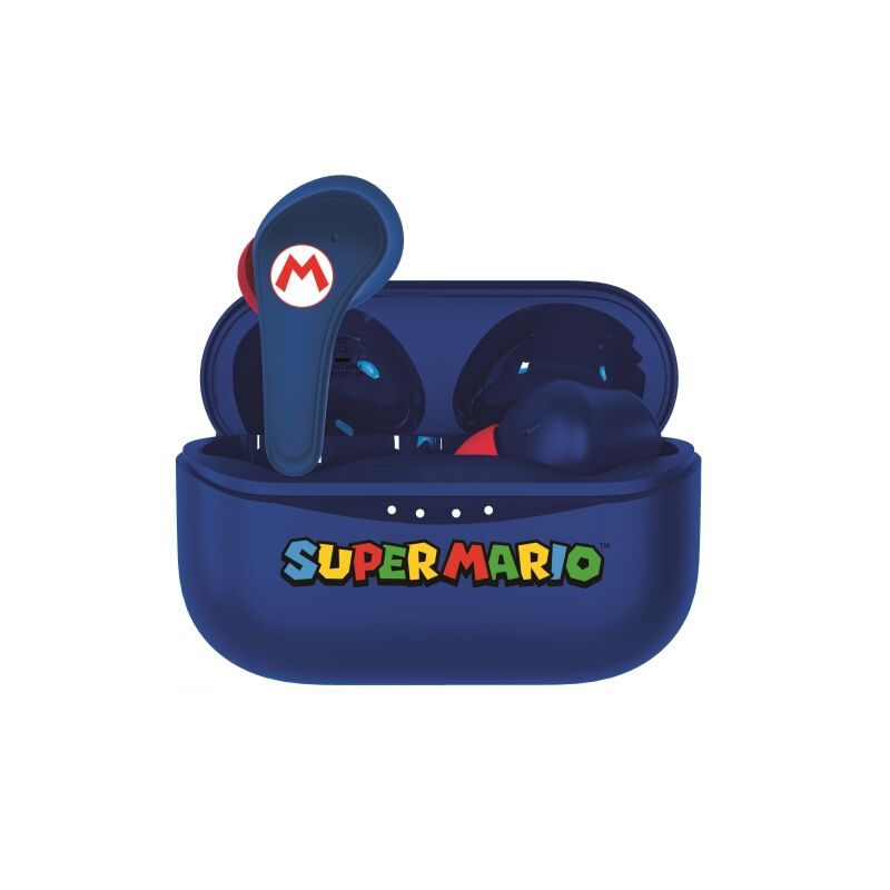 Super Mario Blue Tws Earpods Headset - Geekd.dk