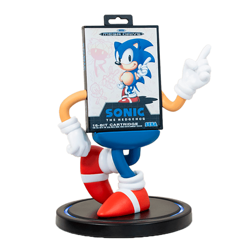 Power Idolz Sega Wireless Charger - Sonic Oplader - Geekd.dk