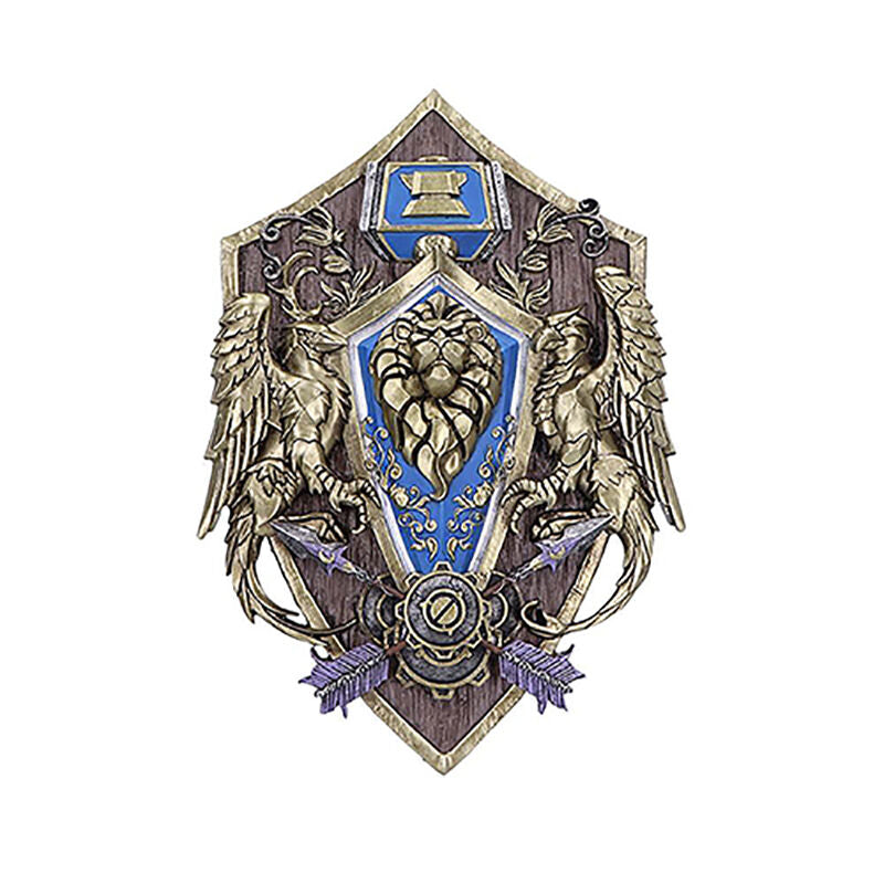 World Of Warcraft Alliance Wall Plaqueheight 30cm Figur - Geekd.dk