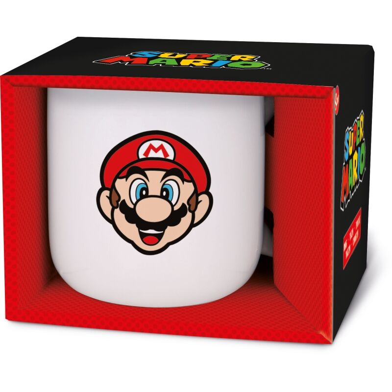 Kop Super Mario Ansigt 400 Ml - Geekd.dk