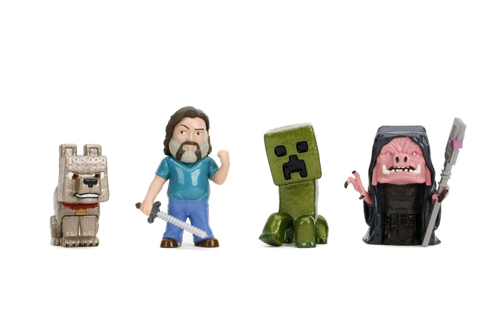 Jada Minecraft Movie 4-pack  -  Figursæt Legetøj - Geekd.dk