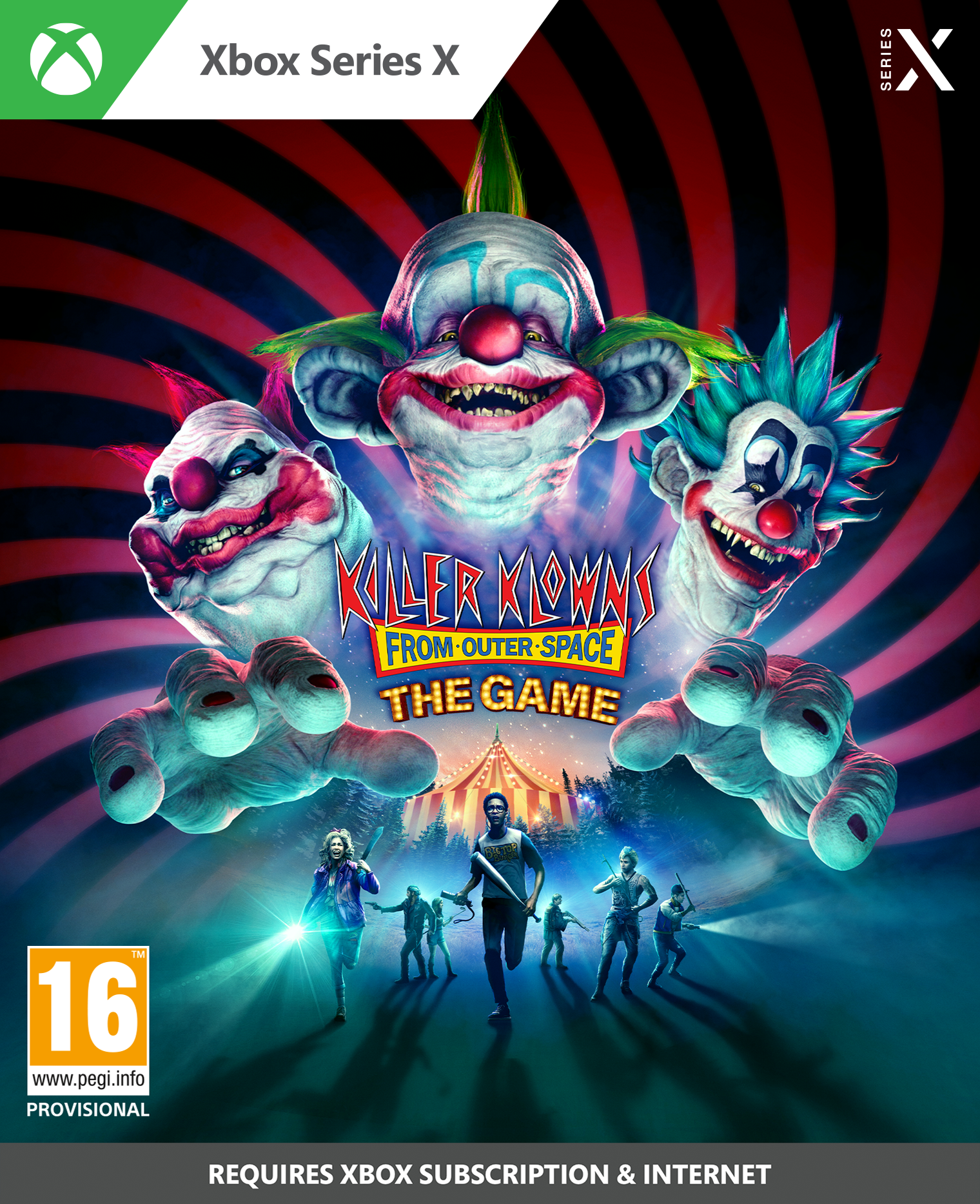 Killer Klowns From Outer Space: The Game Xbox Spil - Geekd.dk