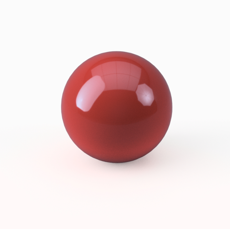 Aciâ¢ Kuglemagnet 5mm, Dyb Rød