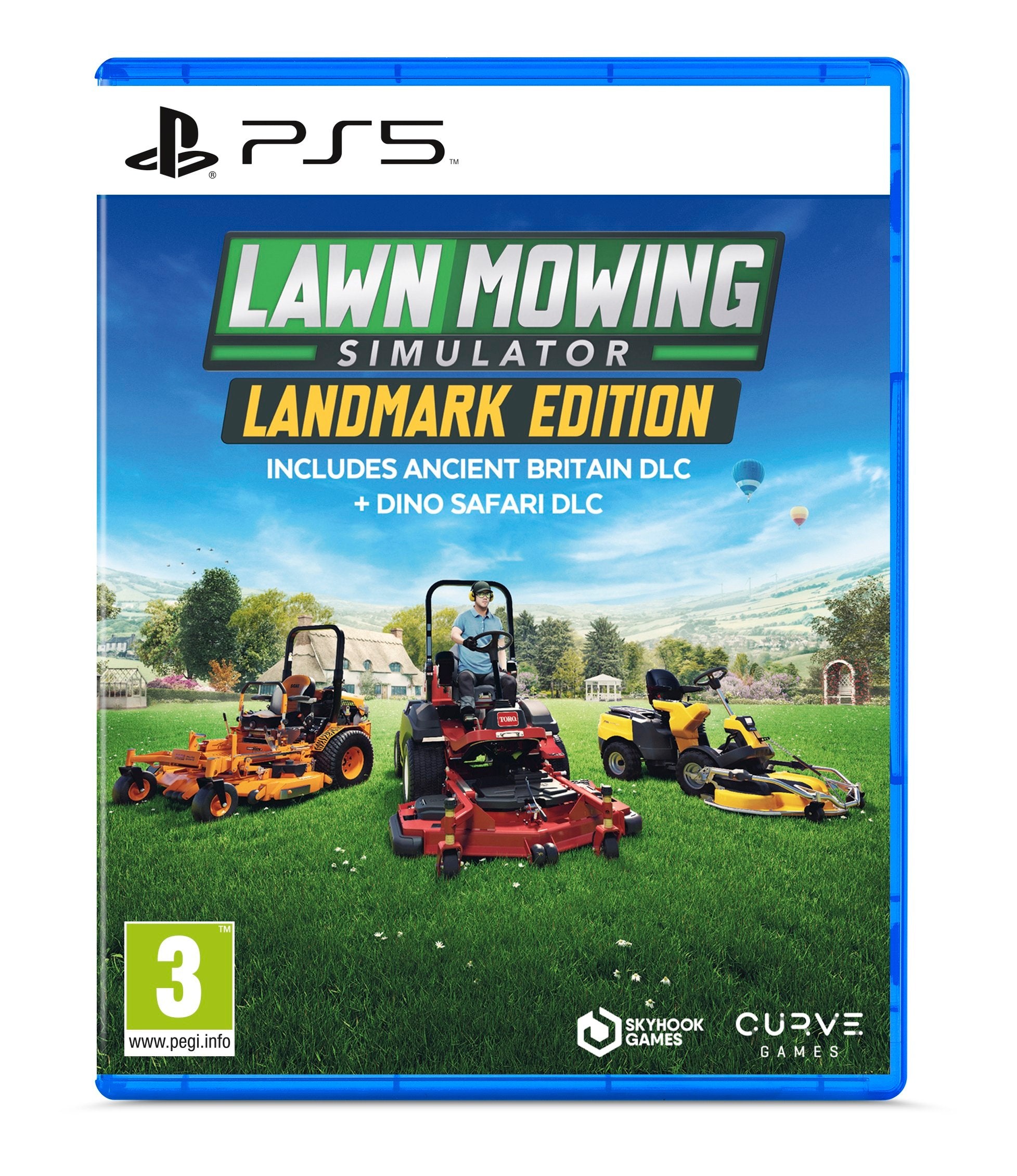 Lawn Mowing Simulator - Landmark Edition - Playstation 5 Ps5 Spil - Geekd.dk