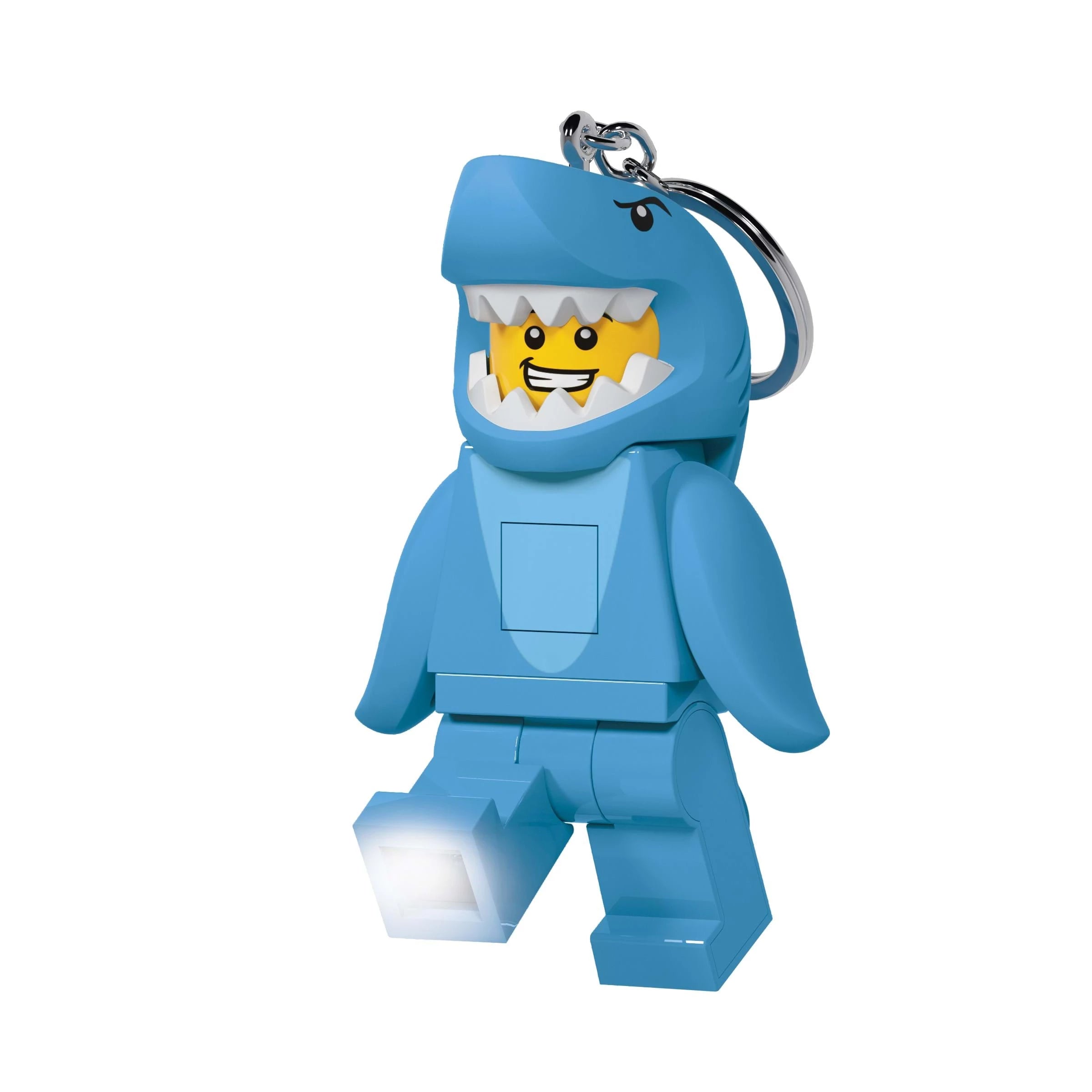Lego Nøglering Med Led Hajdragt Fyr - Geekd.dk