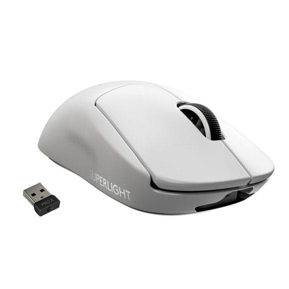 Logitech - Pro X Superlight Wireless Gaming Mus - Hvid - Geekd.dk