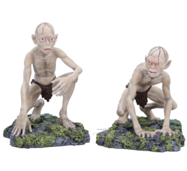 The Lord Of The Rings Gollum & Sméagol  -  Samlerfigur 2-pack - Geekd.dk