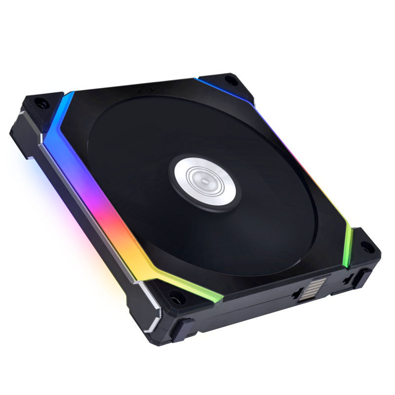 Lian Li Uni Fan Sl V2 140 Rgb Pwm Fan, Black - 140 Mm Kabinet Blæser - Geekd.dk