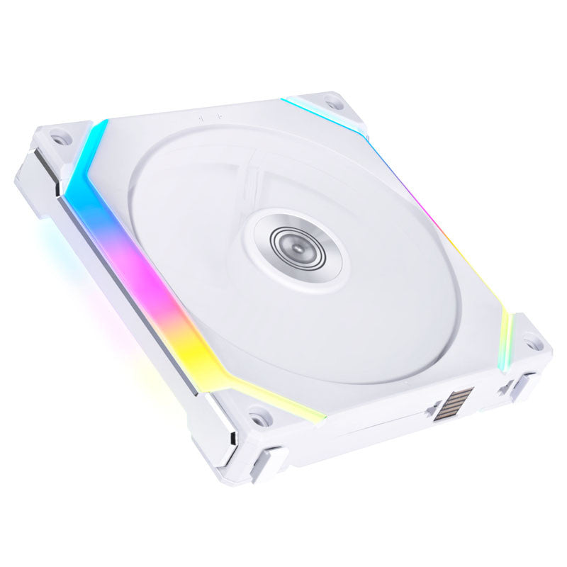 Lian Li Uni Fan Sl V2 140 Rgb Pwm Fan, White - 140 Mm Kabinet Blæser - Geekd.dk