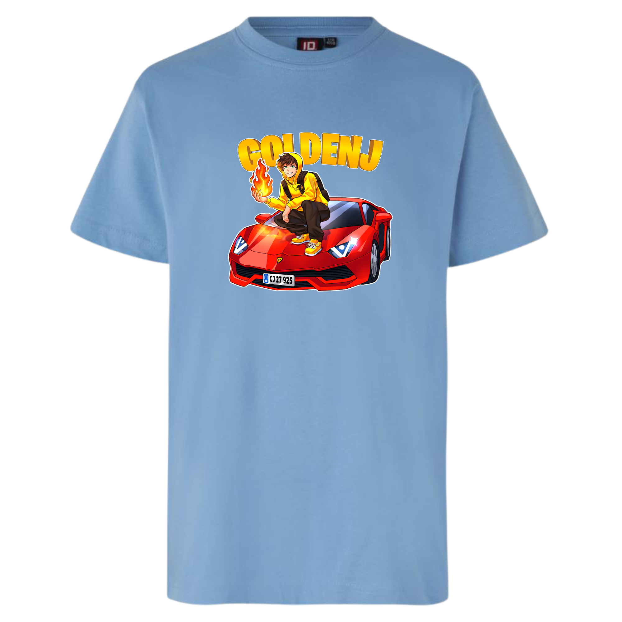 Goldenj Lambo Tee T-shirt - Geekd.dk