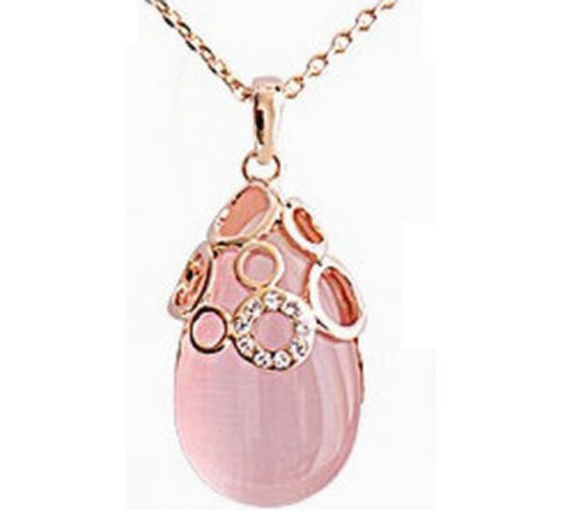 Lyserød Opal