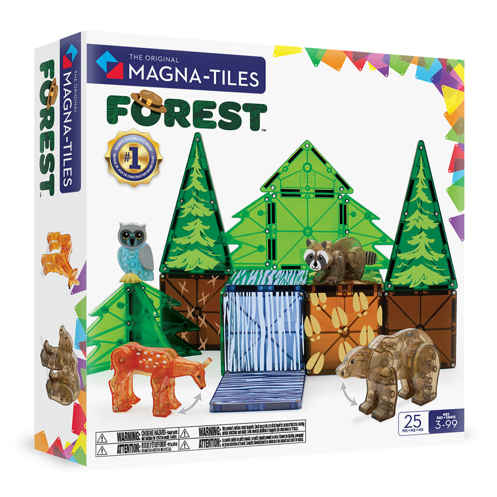 Magna-tiles Forest Animals  -  Magnetisk Byggesæt - Geekd.dk