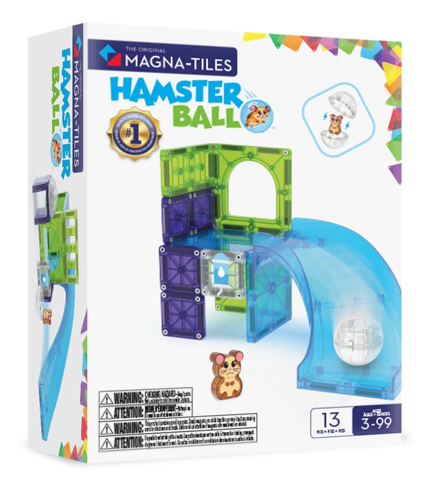 Magna-tiles Hamster Wheel  -  Magnetisk Byggesæt - Geekd.dk