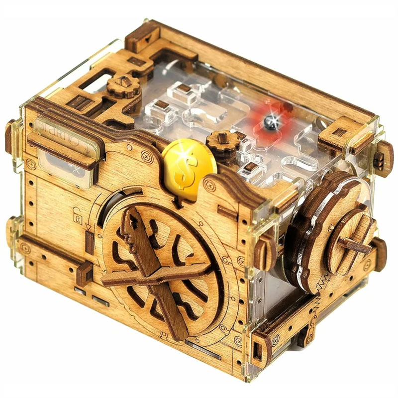 Cluebox A-maze-ing Marble Run Sparebøsse 3d Puslespil