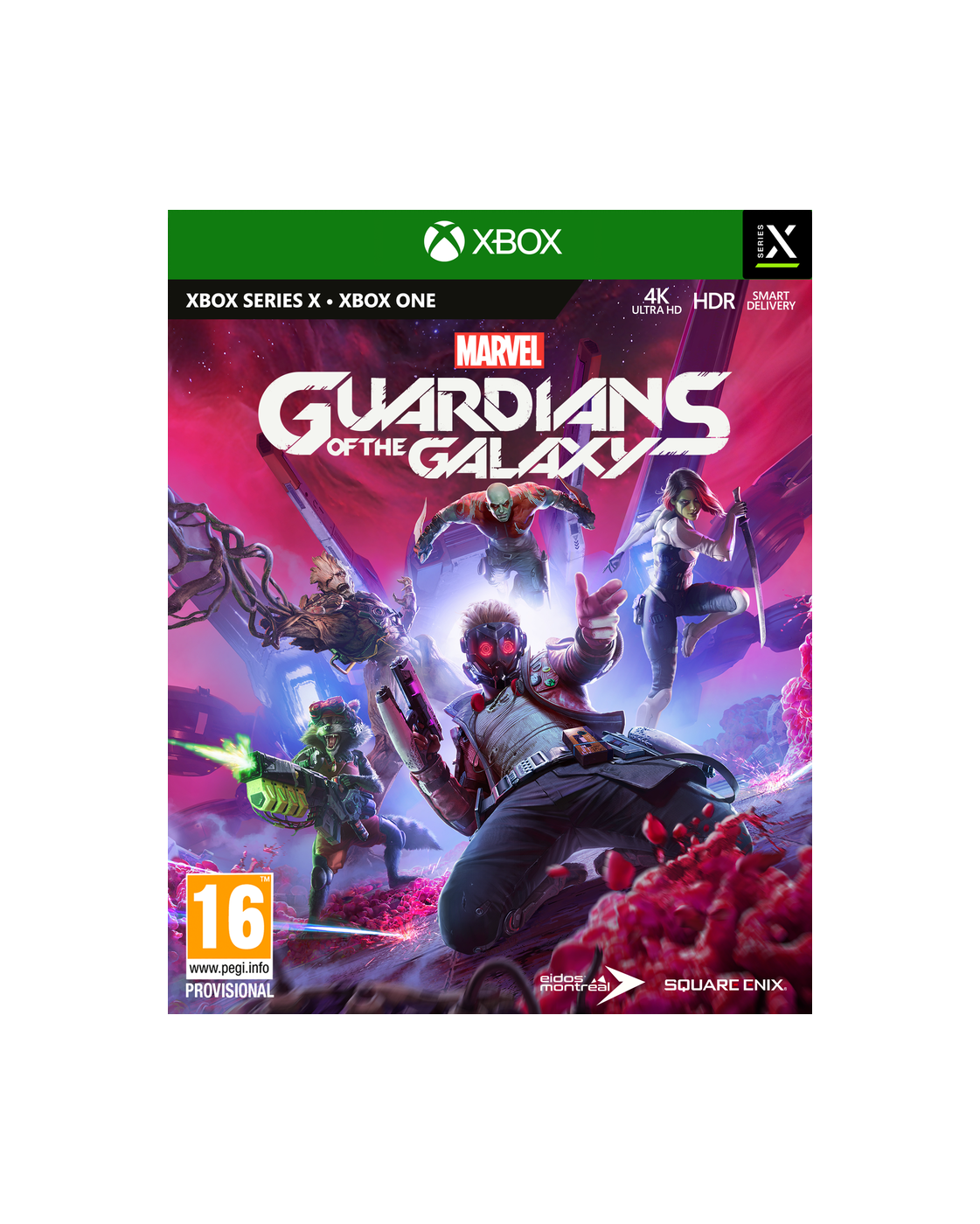 Marvel's Guardians Of The Galaxy - Xbox Series X Xbox Series X Spil - Geekd.dk