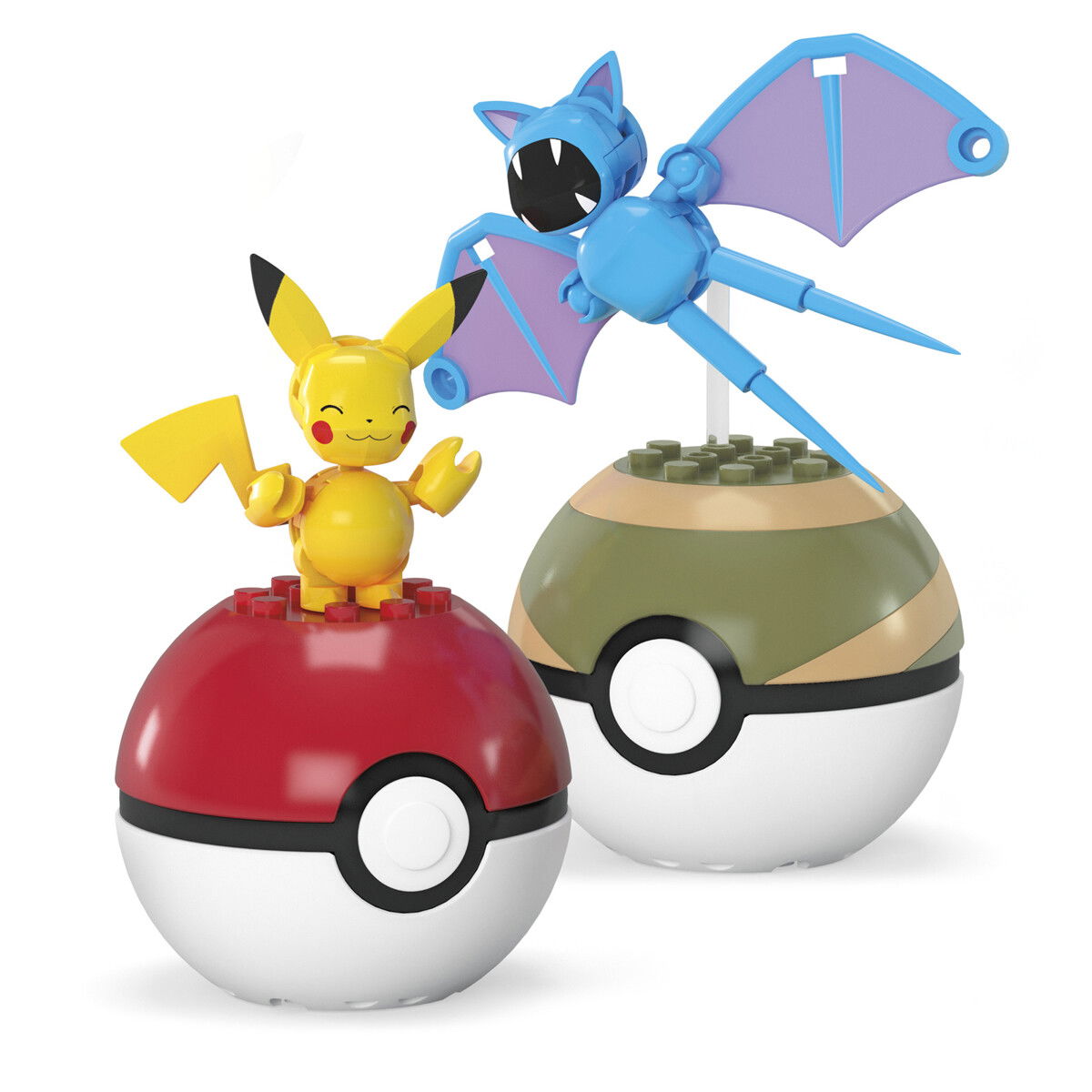 Mega Bloks  -  Pokemon Poke Ball Assorted Legetøj - Geekd.dk