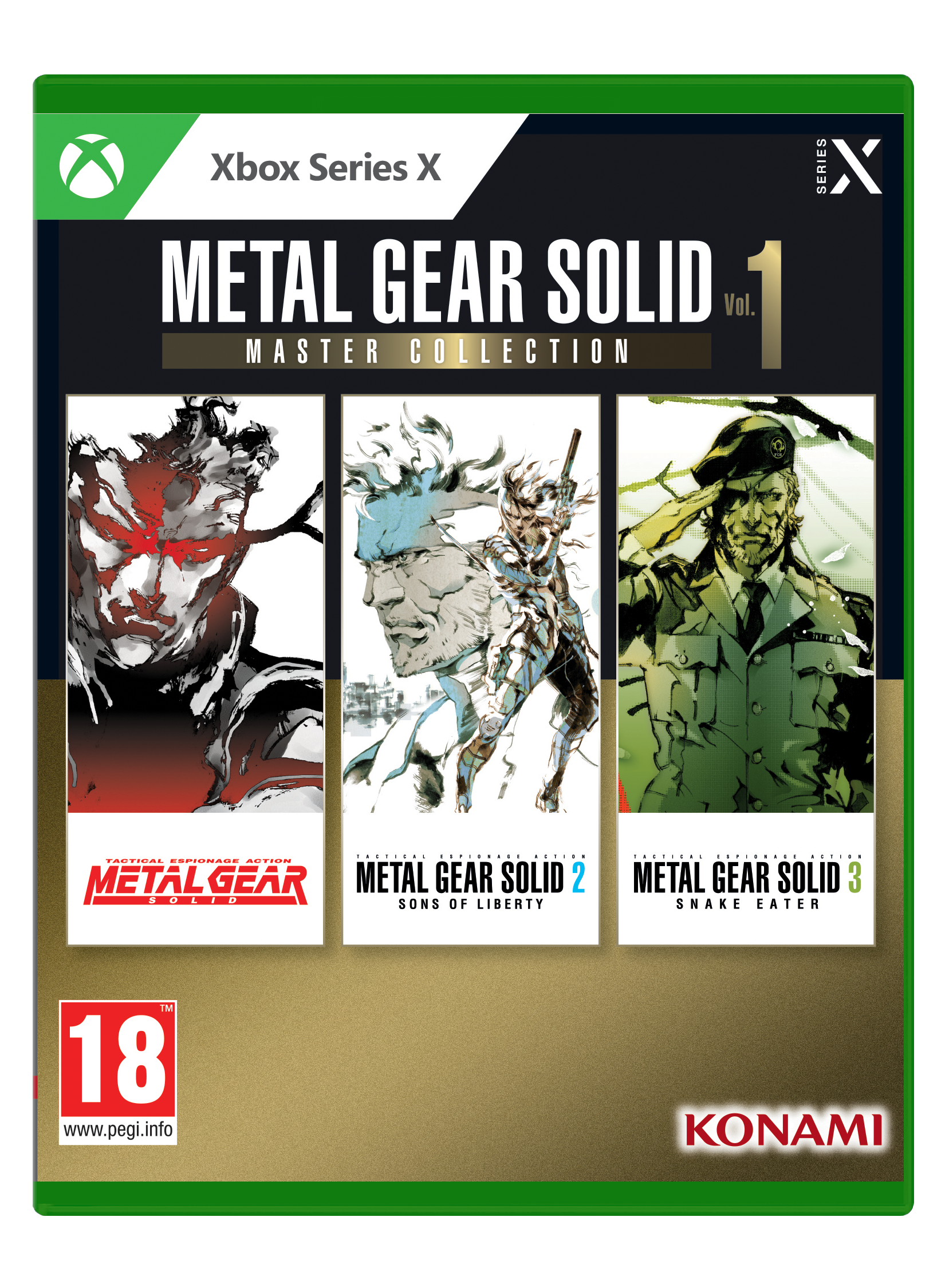 Metal Gear Solid: Master Collection Vol 1 - Xbox Series X Xbox Series X Spil - Geekd.dk