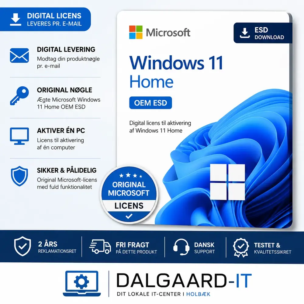 Microsoft Windows 11 Home Oem Esd  Digital Licens