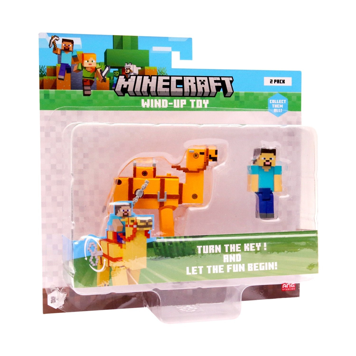 Minecraft - 3d Wind-up Toy - Camel Figur - Geekd.dk