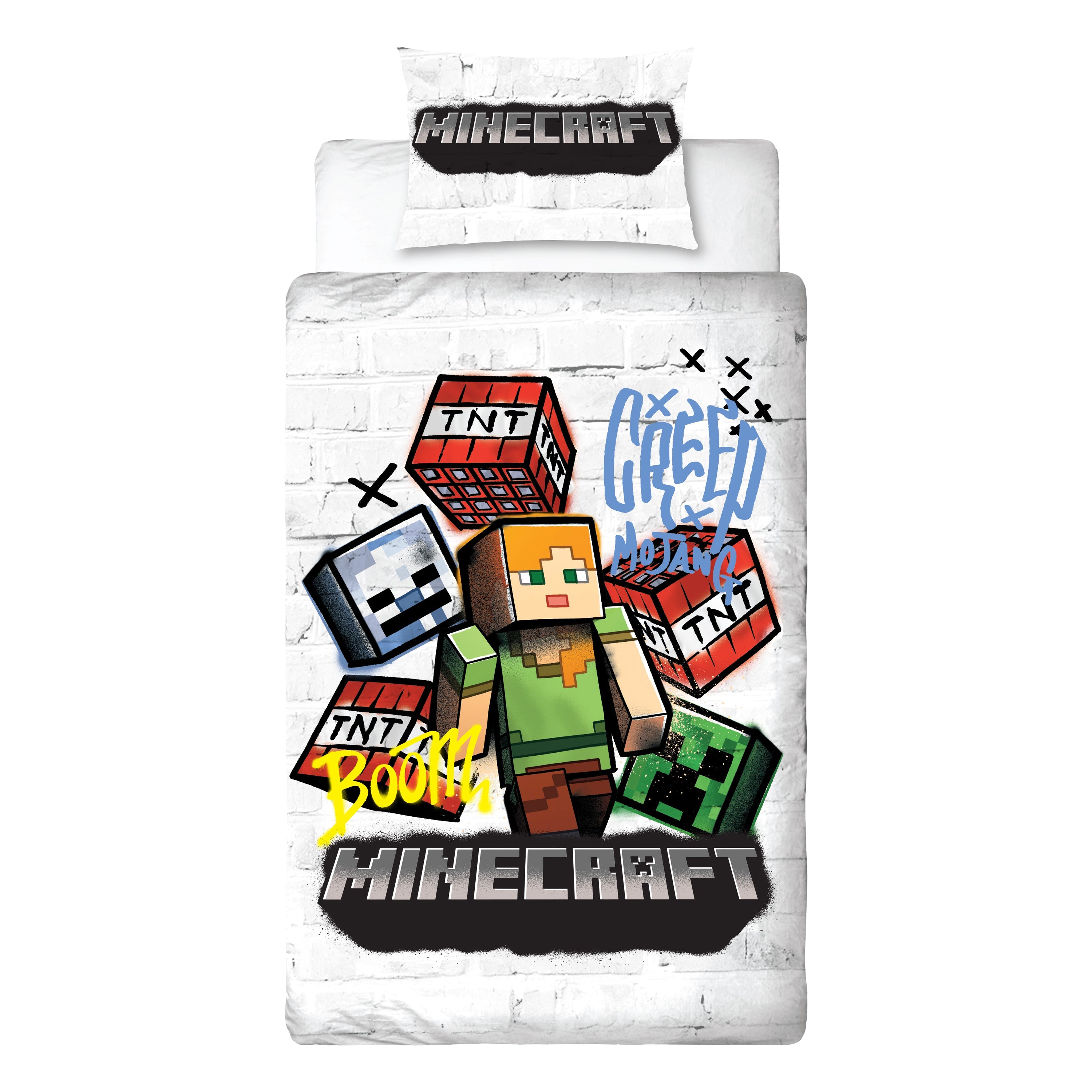 Minecraft Adult Bedding Set  -  Sengetøj - Geekd.dk