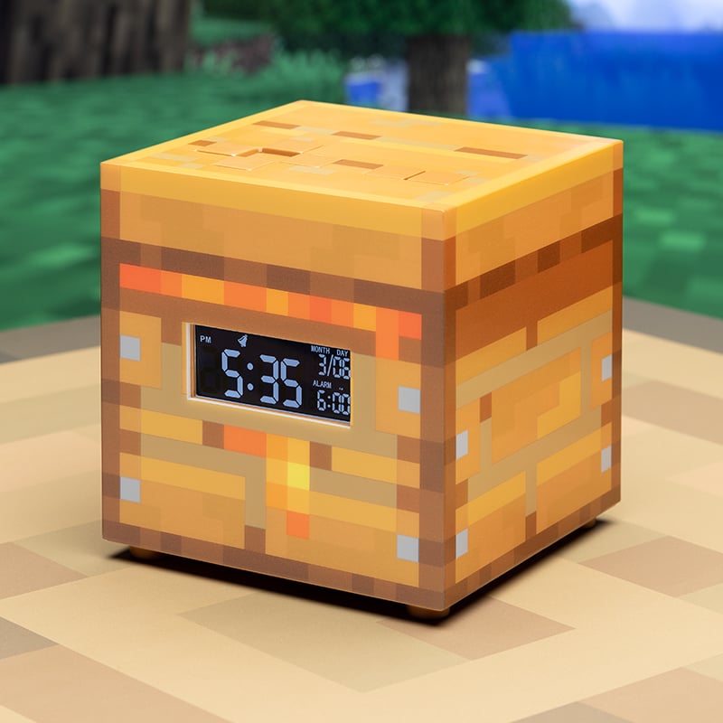 Minecraft Bee Hive Alarm Clock Vækkeur - Geekd.dk