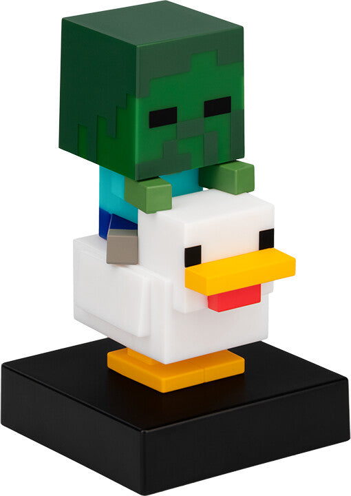 Minecraft Chicken Jockey Ikonlampe - Geekd.dk