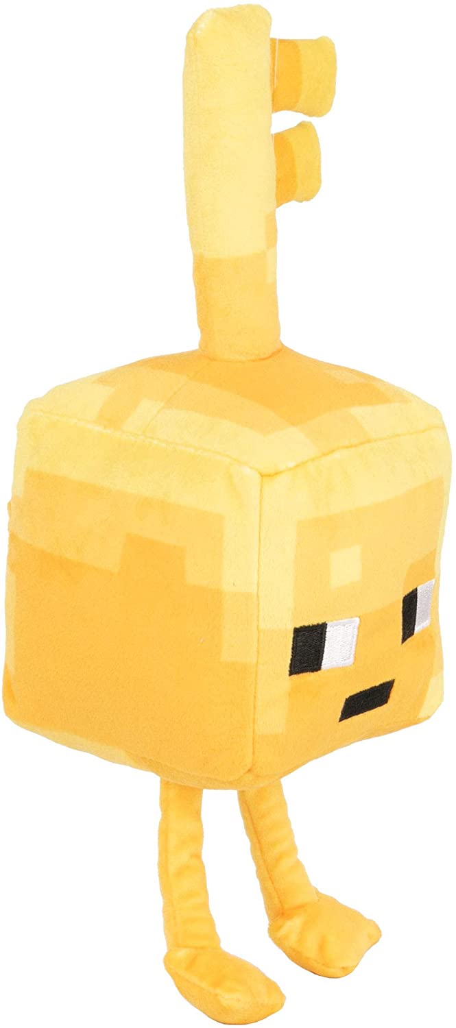 Minecraft Dungeons Happy Explorer Gold Key Golem Plush Bamse - Geekd.dk