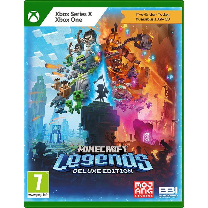 Minecraft Legends (deluxe Edition) Xbox Spil - Geekd.dk