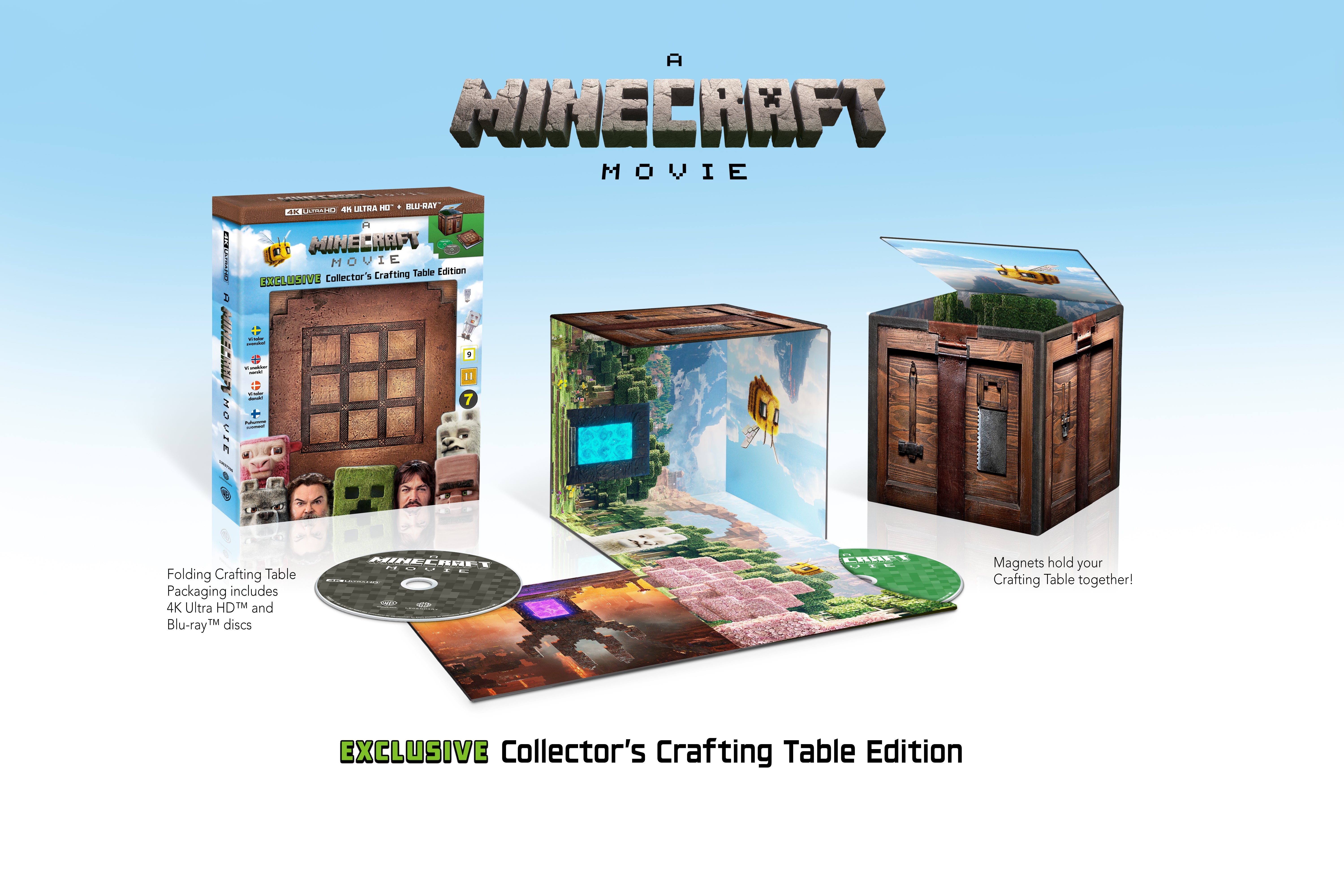 A Minecraft Movie - The Minecraft Cube Edition Film - Geekd.dk