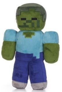 Minecraft Series 1 Zombie  -  Plysbamse 30 Cm - Geekd.dk