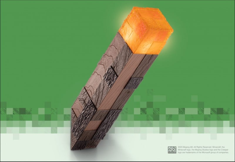 Minecraft - Torch Legetøjsvåben - Geekd.dk