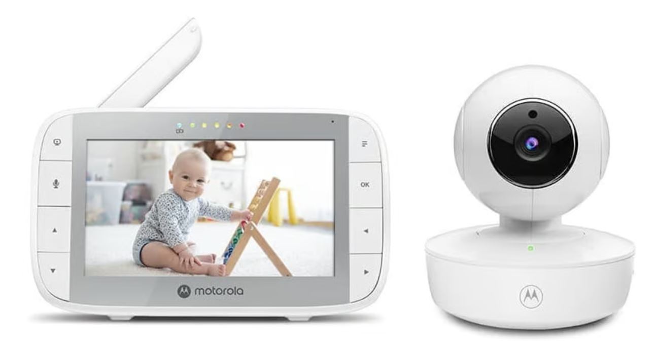 Motorola Vm55 Video Babyalarm Med Kamera Og 5" Skærm