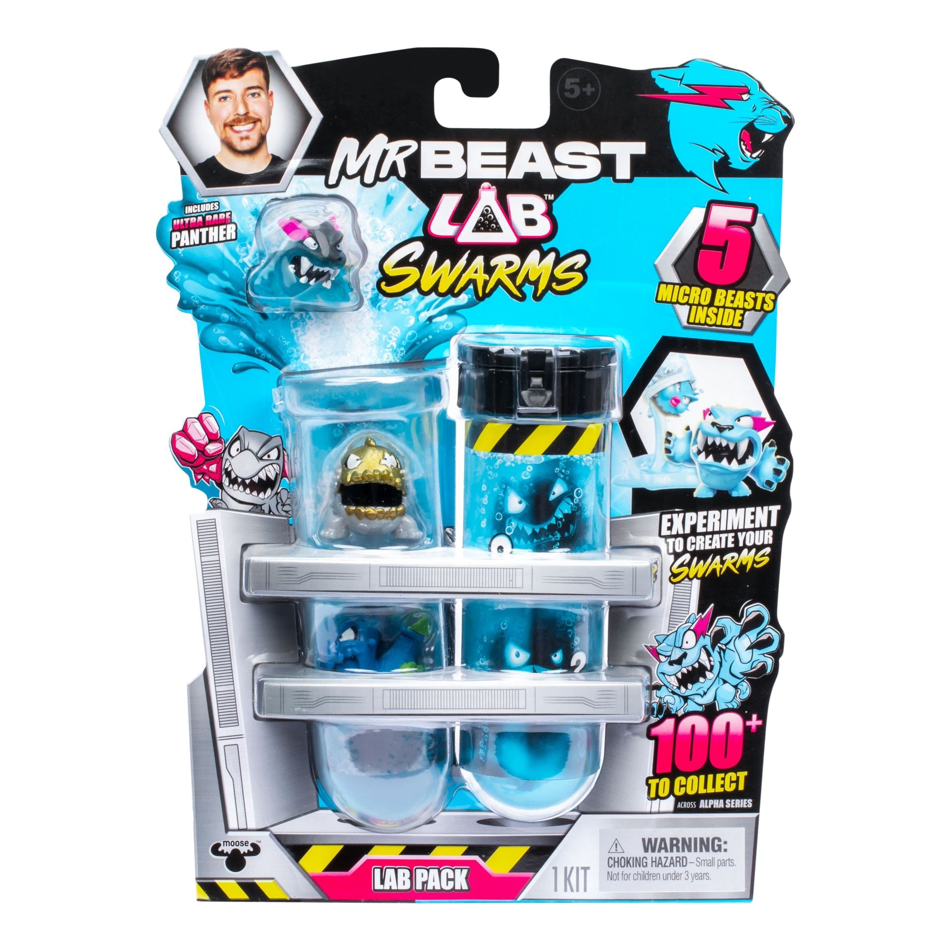 Mr. Beast Lab - Swarms 5pk Figur - Geekd.dk