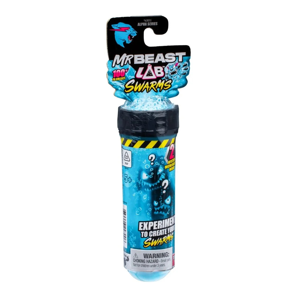Mrbeast Lab - Mrbeast Lab Swarms Testrør M.figurer 2 Stk - Geekd.dk