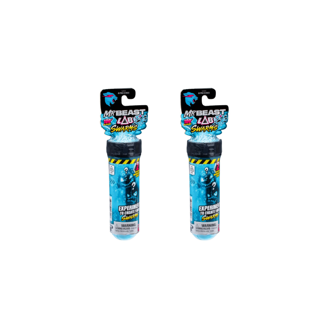 Mrbeast Lab - Swarms Test Tube 2 Pack (bundle) Figur - Geekd.dk