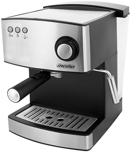 Espressomaskine 850w, 15 Bar Tryk Og Mælkeskummer
