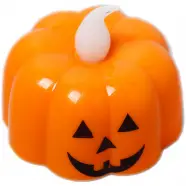 Muto Halloween Græskar 4,5 Cm Led-lys - Led-lys