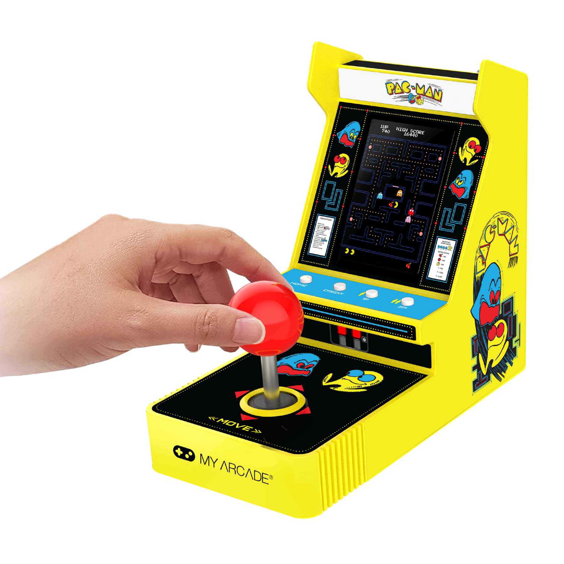 My Arcade - Pac-man Joystick Player Arkademaskine - Geekd.dk