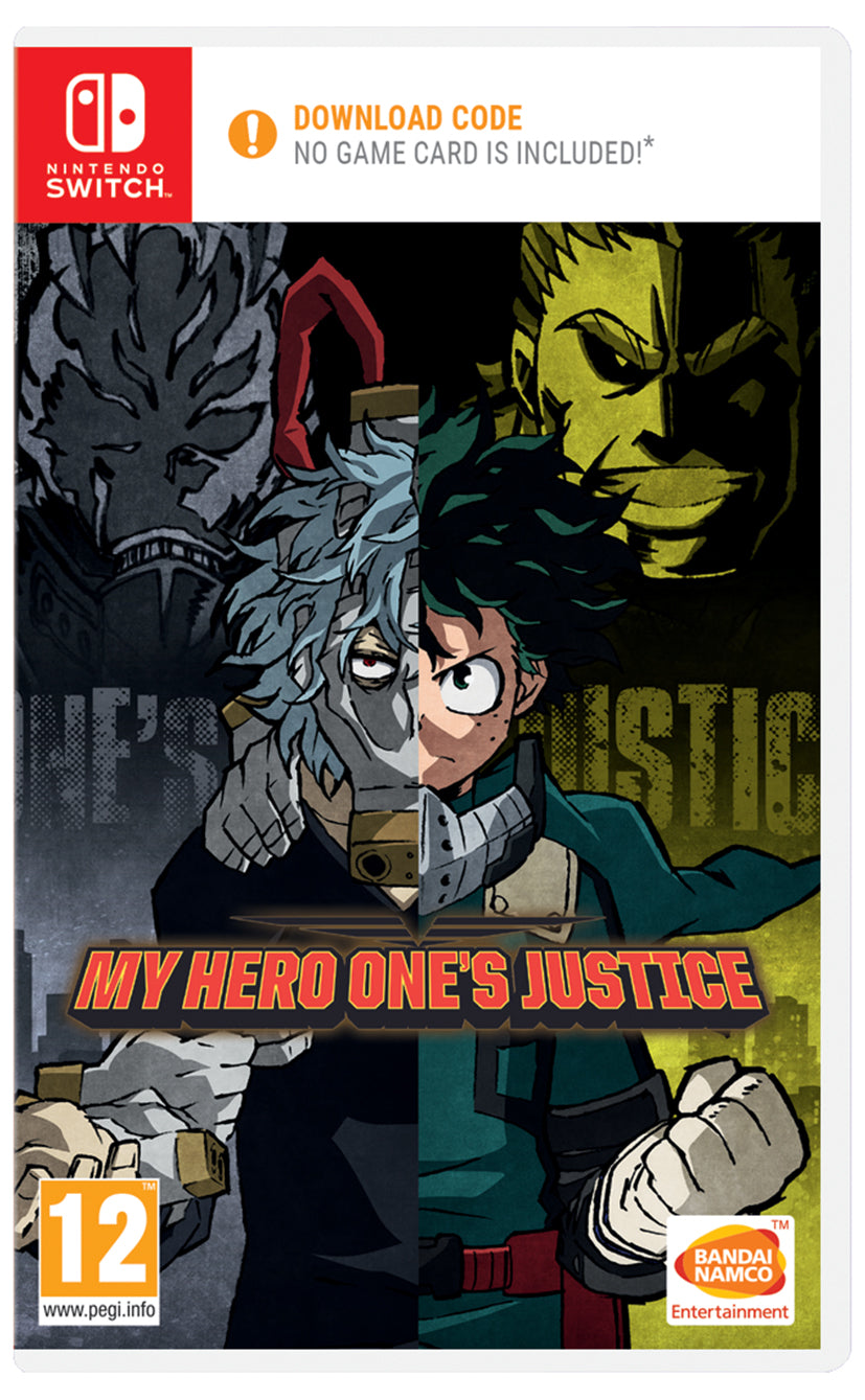 My Hero Oneâs Justice (code In Box) (nintendo Switch) Nintendo Switch Spil - Geekd.dk