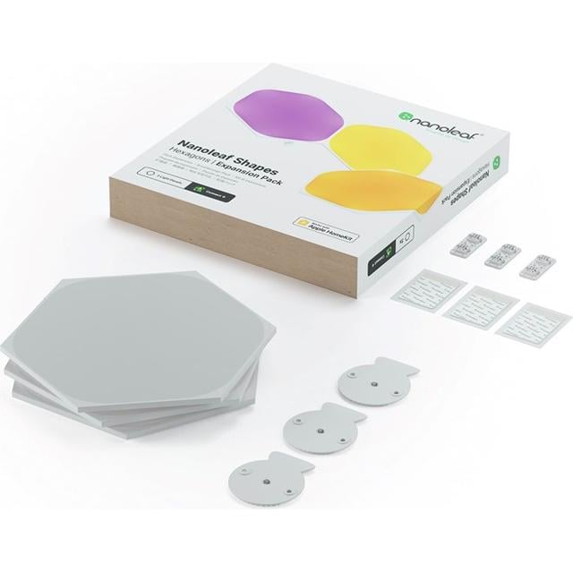Nanoleaf - Shapes - Hexagons Expansion Pack - 3 Panels Led Lys - Geekd.dk