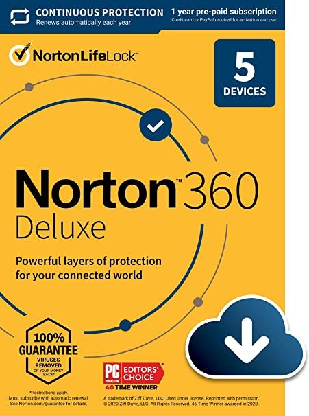 Norton 360 Deluxe 5 Enheder