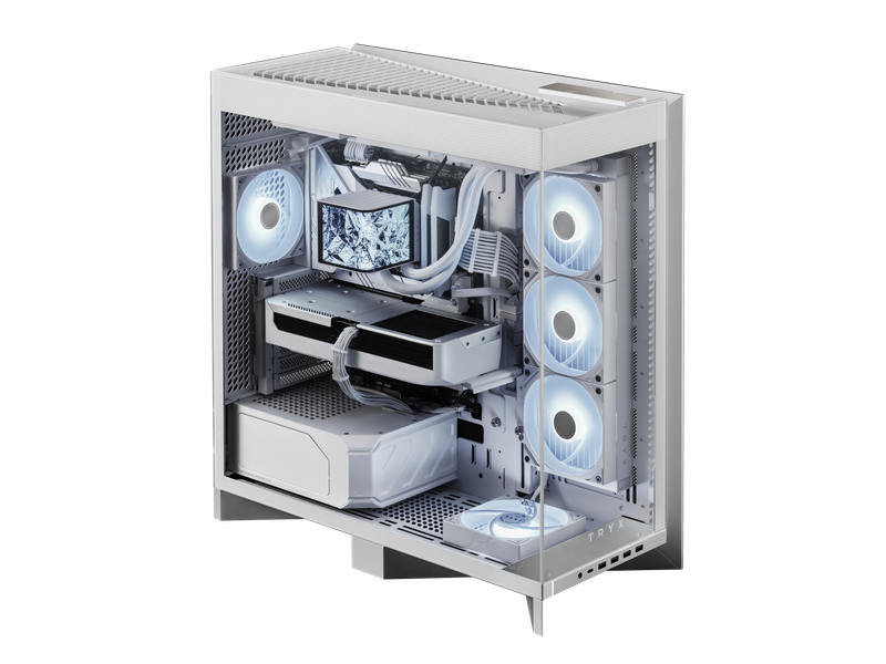 Tryx Luca L70 Midtower Case Hvid Kabinet - Geekd.dk