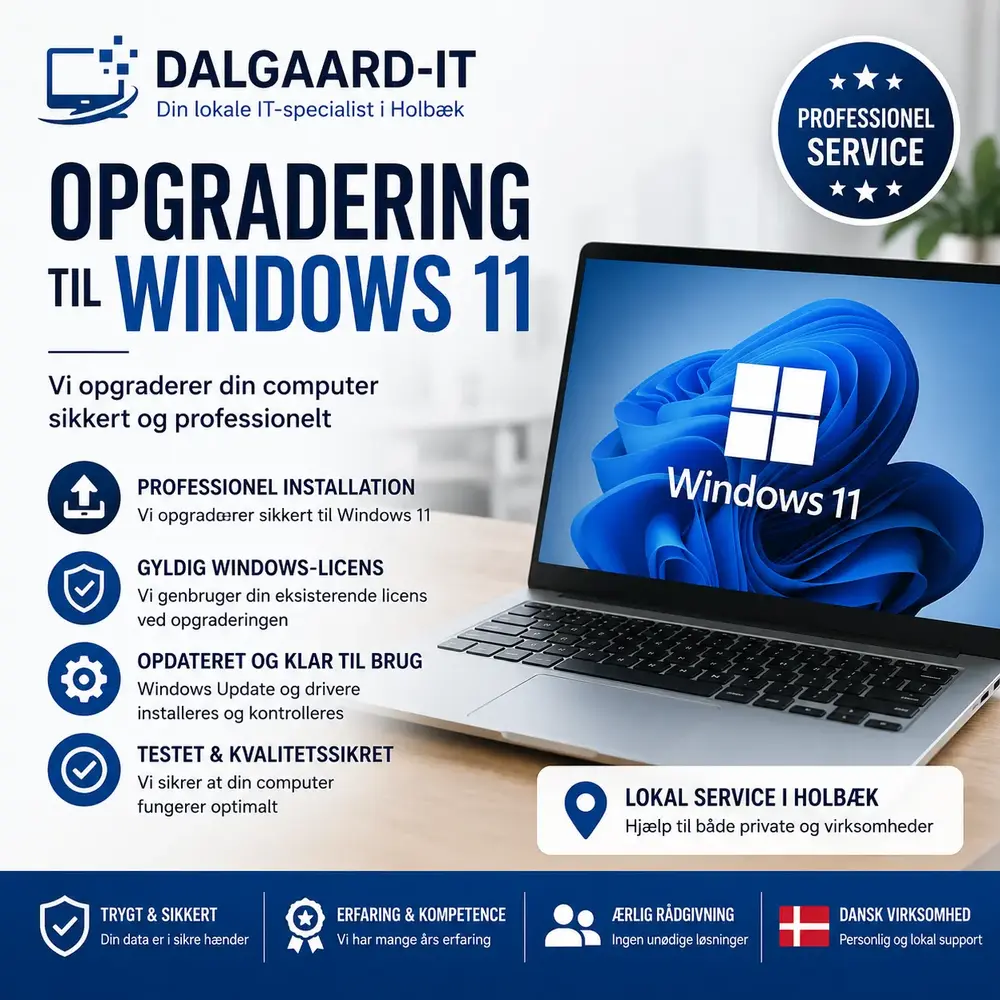 Opgradering Til Windows 11